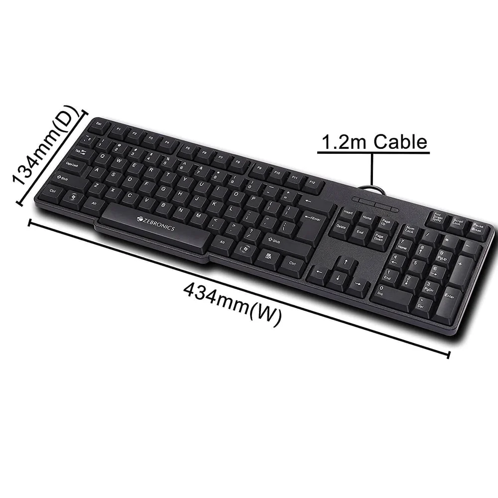 ZEBRONICS KEYBOARD USB K35